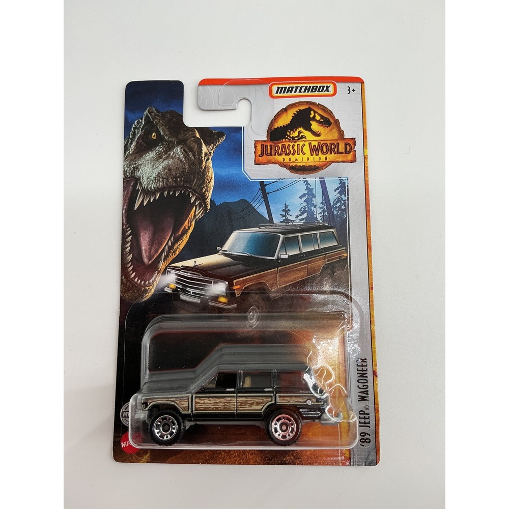 Matchbox Jurassic World Dominion 89 Jeep Wagoneer Die-Cast Car HBH17 Mattel